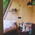 Slaapkamer in een Warthog cabin