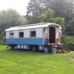 Woonwagen op de Friese Camping Fraai