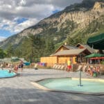 Verwarmd zwembad in de Franse Alpen