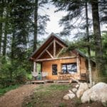 Forrest cabin op Village Huttopia Forêt des Vosges