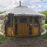 Mongoolse Yurt op glamping ’t Buitenland in Brabant